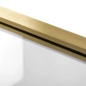 душова кабіна Rea Diamond 100х100 безпечне скло, прозоре, gold brush (REA-K5684)