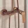 душова система з виливом Rea Joe brushed copper (REA-P4409)