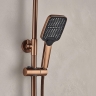 душова система з виливом Rea Joe brushed copper (REA-P4409)