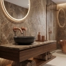 смеситель для умывальника Rea Venti скрытого монтажа brushed copper (REA-B9643)