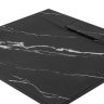 піддон Rea Bazalt 90x90 квадратний, carrara black (REA-K7003)