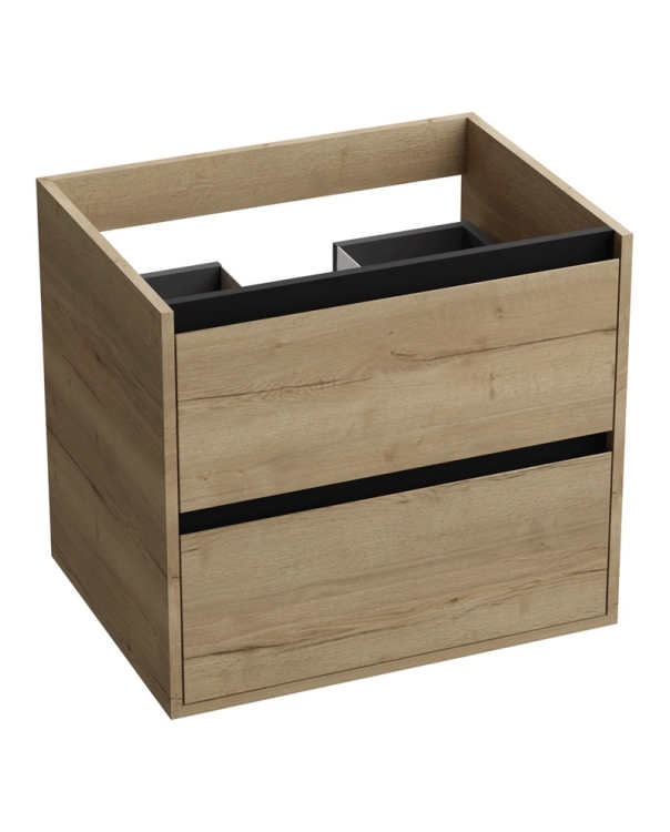 тумбочка подвесная Lavita Minnesota 60, wood black (5900378324386)