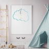 светильник потолочный TooLight Kids blue (OSW-00453)