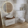 умывальник Lavita Almond 58x41x15 белый (5900378335429)