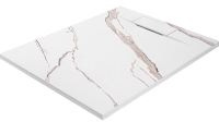 поддон Rea Bazalt 90x120 прямоугольный, carrara white (REA-K7001)