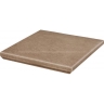 ступень с капиносом Paradyz Mattone 33x33 sabbia brown, mat, structura