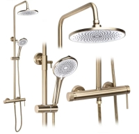 душова система Rea Foss Clif brushed gold (REA-P3913)