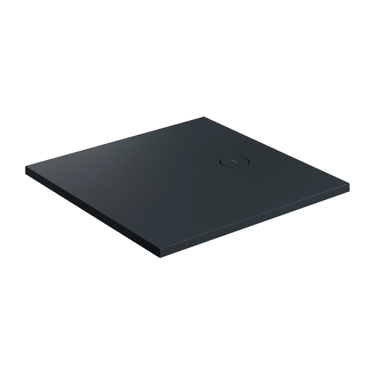 піддон Omnires Aquarock M+ 80х80 matt black lava (AQUAROCK80-KBLV)