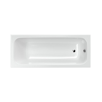ванна акриловая Radaway Mia 160x70 с ножками + сифон, белая (WA1-50-160x070)