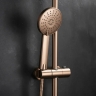 душова система Rea Luis з виливом, brushed copper (REA-P7156)