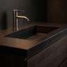 смеситель для умывальника Rea Rivo brushed nickel (REA-B6530)