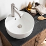 смеситель для умывальника Rea Rivo brushed nickel (REA-B6530)