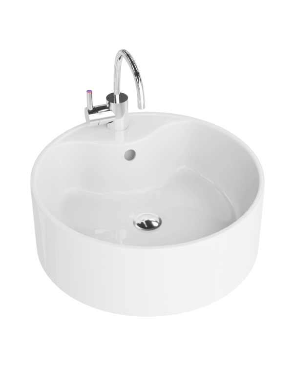 умивальник Lavita Teneryfa 41x41 накладний, білий (5908211470849)
