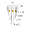 люстра TooLight chrom (OSW-09683)