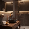 смеситель для умывальника Rea Venti high brushed copper (REA-B9783)