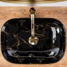 умывальник Rea Belinda 33,5x46,5 black marble shiny (REA-U8907)