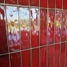 плитка Prissmacer Rain 7,5x30 Bordeaux