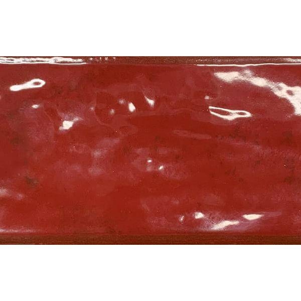 плитка Prissmacer Rain 7,5x30 Bordeaux