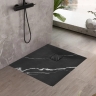 піддон Rea Magnum 90x90 квадратний, carrara black (REA-K7008)