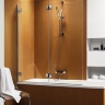 штора для ванной Radaway Carena PND 130, левая, стекло коричневое (202201-108L)