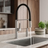 смеситель для кухни Rea Lago brushed nickel (REA-B9334)