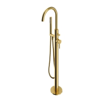 смеситель для ванны отдельностоящий Omnires Y brushed brass (Y1233BSB)