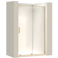 душевая дверь Rea Montana 110x200 brushed gold (REA-K2505)
