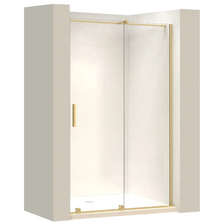 душові двері Rea Montana 110x200 brushed gold (REA-K2505)