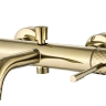 змішувач для ванни Rea Lungo Diamond з виливом, gold (REA-B6448)