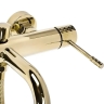 змішувач для ванни Rea Lungo Diamond з виливом, gold (REA-B6448)