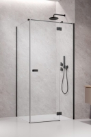 душова кабіна Radaway Garda KDJ 90х195 права, прозоре скло, чорний (10700090-54-01R)