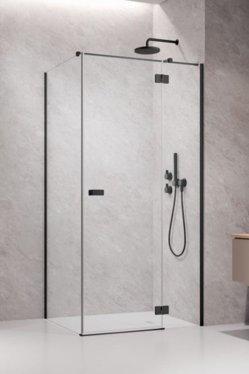 душевая кабина Radaway Garda KDJ 90х195 правая, прозрачное стекло, черный (10700090-54-01R)