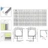 душевая кабина Radaway Almatea KDJ 90x90, правая, стекло графит (32102-01-05NR)