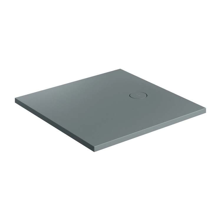 піддон Omnires Aquarock M+ 80х80 matt ash grey (AQUAROCK80-KAG)