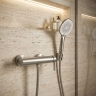 змішувач для ванни Rea Ontario side brushed nickel (REA-B6550)
