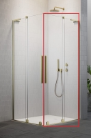 душевая кабина Radaway Furo SL KDD 100x200 правая, стекло прозрачное, brushed gold (10305100-99-01R)