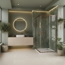 душевая кабина Rea City 90x90x190 transparent, brush copper (REA-K6984)