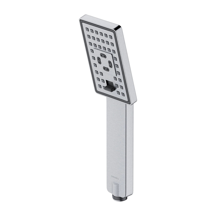 душова лійка Omnires Jimjim brushed nickel (JIMJIM-RNI)