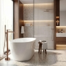 смеситель для ванны Rea Venti напольный brushed copper (REA-B9649)