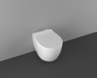 унитаз Isvea Sentimenti Neo white подвесной, без ободка с сиденьем soft close (10AR02010SV+40D40200I)
