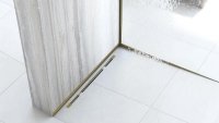 плінтус для душового піддону Rea 120 см brush gold (REA-K4305)