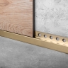 плинтус для душевого поддона Rea 120 см brush gold (REA-K4305)