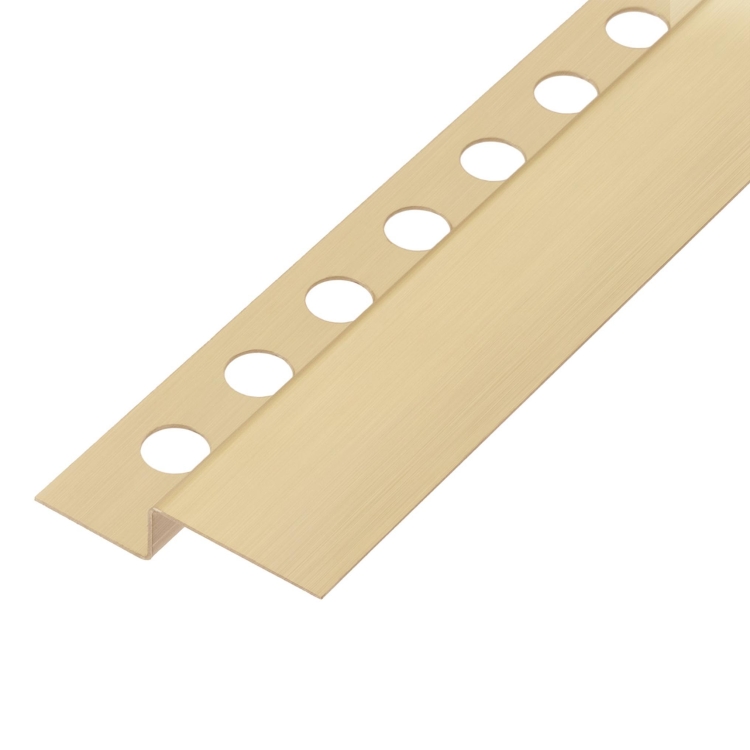плінтус для душового піддону Rea 120 см brush gold (REA-K4305)