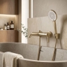 змішувач для ванни Rea Ontario side brushed gold (REA-B6547)