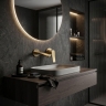 смеситель для умывальника Rea Vision скрытого монтажа brushed gold (REA-B6883)