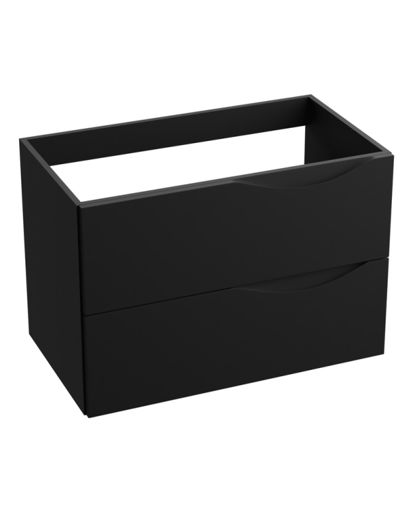 тумбочка підвісна Lavita Kolorado Black Mat 80 (5900378324737)