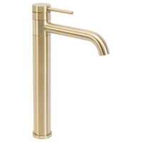 змішувач для умивальника Rea Lungis brushed gold (REA-B6101)