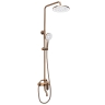 душова система Rea Drop brushed copper (REA-P7064)