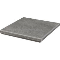 ступень с капиносом Paradyz Mattone 33x33 sabbia grafit, mat, structura