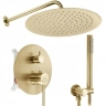 душова система Rea Foss Clif прихованого монтажу, brushed gold + box (REA-P5647)